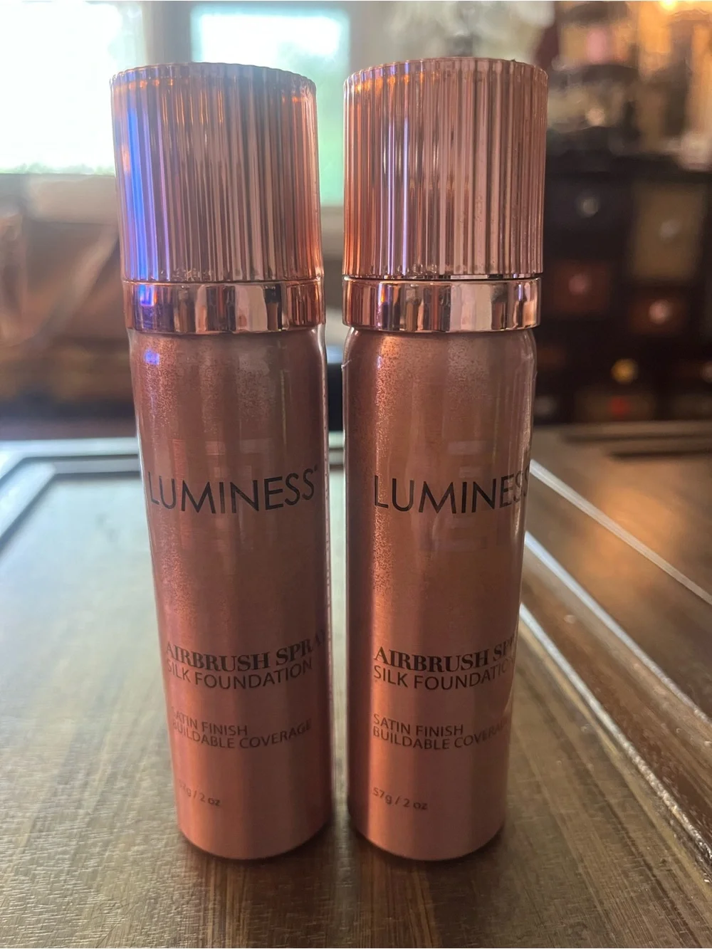 LUMINESS bundle Airbrush Spray Silk Foundation - in medium